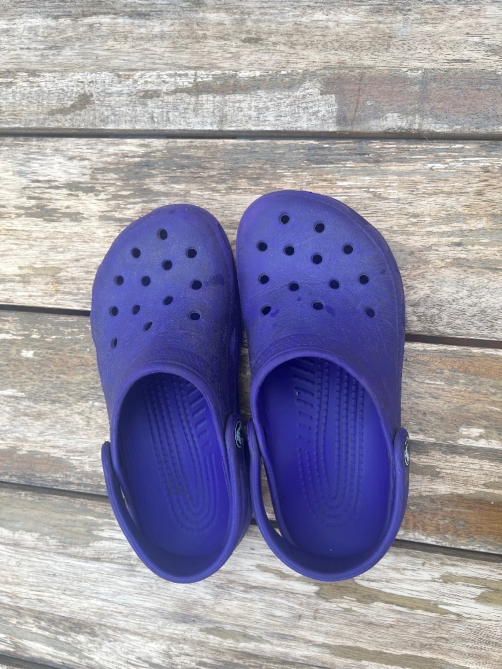 Girls/Unisex Purple Crocs